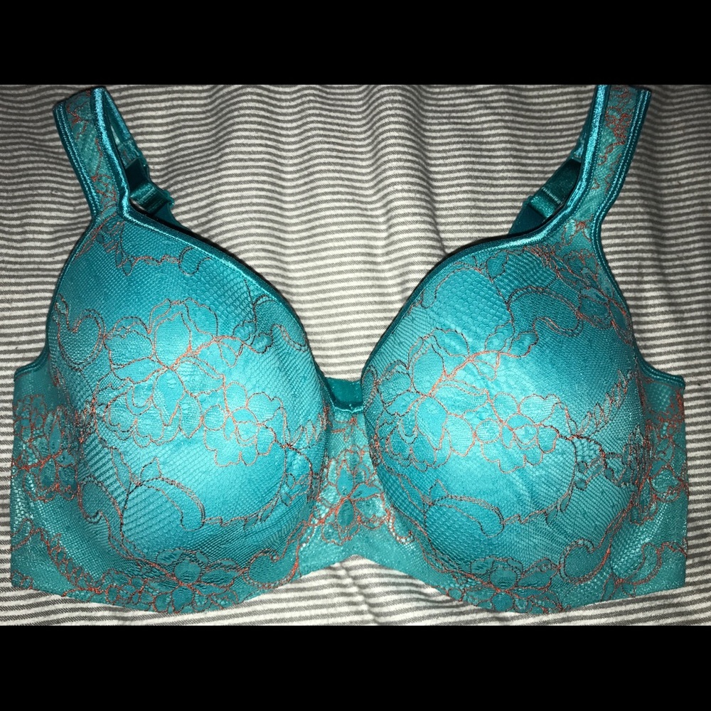 Turquoise cacique bra